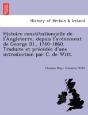 Histoire Constitutionnelle De L'Angleter - Preview
