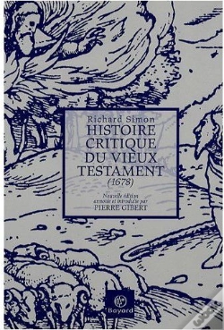 Capa do artigo Histoire Critique Du Vieux Testament