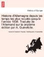 Histoire D'Allemagne Depuis Les Temps Le - Preview