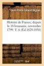 Histoire De France T.6 Edition 1829 1830 - Preview