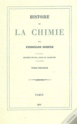 Capa do artigo Histoire De La Chimie (2