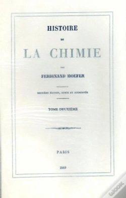 Capa do artigo Histoire De La Chimie T.2