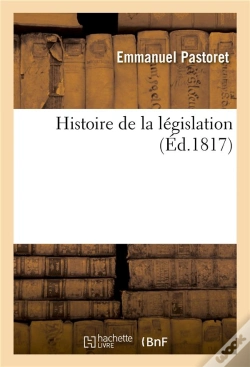 Capa do artigo Histoire De La Legislation