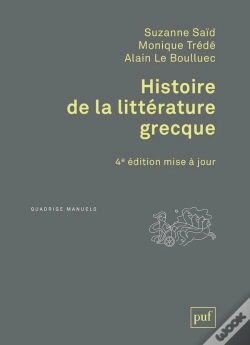 Capa do artigo Histoire De La Littérature Grecque (4e Édition)