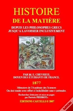 Capa do artigo Histoire De La Matiere