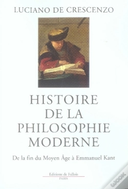Capa do artigo Histoire De La Philosophie Moderne De La Fin Du Moyen Âge À Emmanuel Kant