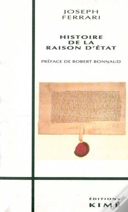 Capa do artigo Histoire De La Raison D'État