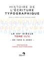 Histoire De L'Ecriture Typographique : Le Xxeme Siecle Tome 2 : De 1950 A 2000 - Preview