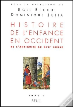 Capa do artigo Histoire De L'Enfance En Occident Tome 1 ; De L'Antiquité À Xvii Siècle