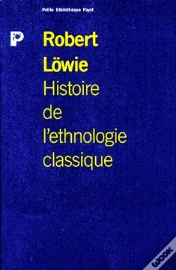Capa do artigo Histoire De L'Ethnologie Classique