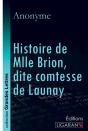 Histoire De Mlle Brion, Dite Comtesse De Launay (Grands Caractères) - Preview