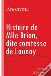 Capa do artigo Histoire De Mlle Brion, Dite Comtesse De Launay