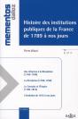 Histoire Des Institutions Publiques De La France De 1789 À Nos Jours (9e Édition) - Preview
