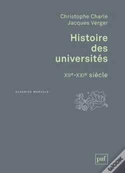 Capa do artigo Histoire Des Universités ; Xiie-Xxie Siècle