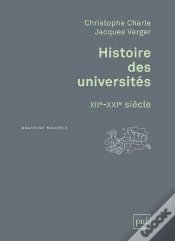 Capa do artigo Histoire Des Universités ; Xiie-Xxie Siècle