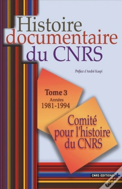 Capa do artigo Histoire Documentaire Du Cnrs Tome 3