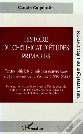 Histoire Du Certificat D'Etudes Primaires