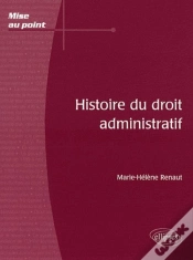Capa do artigo Histoire Du Droit Administratif