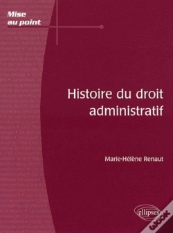 Capa do artigo Histoire Du Droit Administratif