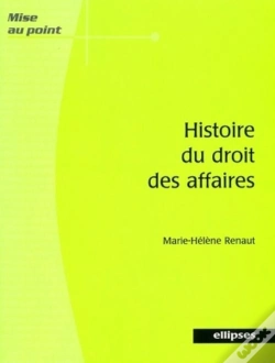 Capa do artigo Histoire Du Droit Des Affaires