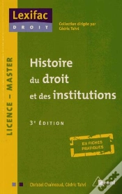 Capa do artigo Histoire Du Droit Et Des Institutions