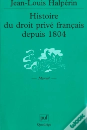 Capa do artigo Histoire Du Droit Prive Francais Depuis 1804