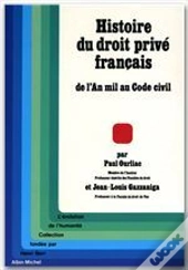 Histoire Du Droit Privé Français