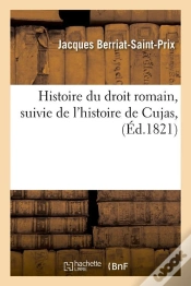 Capa do artigo Histoire Du Droit Romain Edition 1821