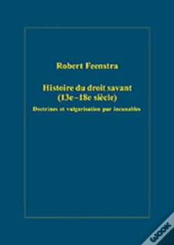 Capa do artigo Histoire Du Droit Savant (13eâ€“18e Siecle)