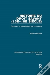 Capa do artigo Histoire Du Droit Savant (13eâ€“18e Siecle)