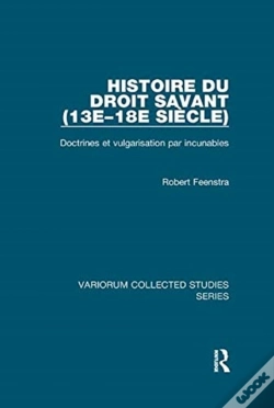 Capa do artigo Histoire Du Droit Savant (13eâ€“18e Siecle)