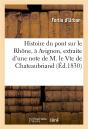 Histoire Du Pont Sur Le Rhone, A Avignon, Extraite D'Une Note De M. Le Vte De Chateaubriand - Preview