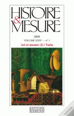 Capa do artigo Histoire & Mesure; Histoire & Mesure T.24 ; Art Et Mesure T.2