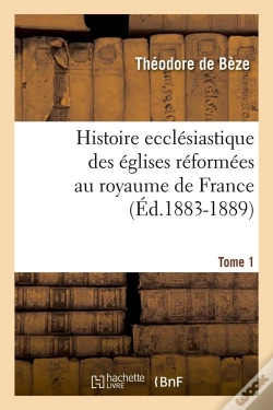 Capa do artigo Histoire Eccl France T.1 Edition 1883 1889