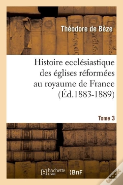 Capa do artigo Histoire Eccl France T.3 Edition 1883 1889