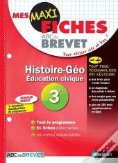 Histoire-Geo ; Education Civique ; 3e