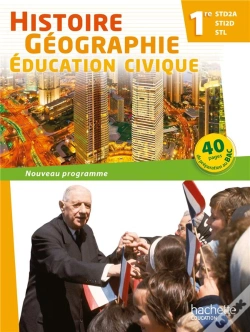 Capa do artigo Histoire-Géographie 1ère Std2a/Sti2d/Stl ; Livre De L'Élève (Édition 2011)