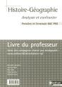 Histoire-Géographie ; Cahier D'Activités ; Bac Pro 1ère Et Terminale ; Livre Du Professeur (Édition 2007) - Preview