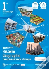 Capa do artigo Histoire Géographie Emc ; 1ère Techno ; Manuel De L