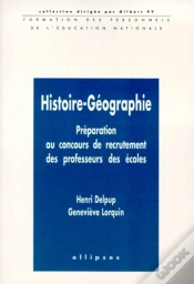 Capa do artigo Histoire-Géographie - Préparation Au Concours De Recrutement Des Professeurs Des Écoles