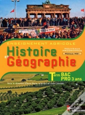 Histoire-Geographie Terminale Bac Pro Agricole Eleve 2011