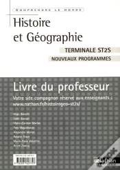 Capa do artigo Histoire-Geographie Terminale St2s Professeur 2008