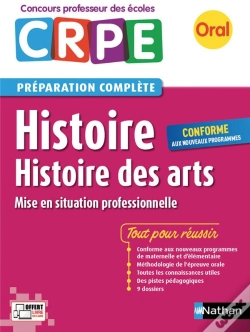 Capa do artigo Histoire - Histoire Des Arts - Oral 2017 (Preparation Complete) - Concours Professeur Des Ecoles