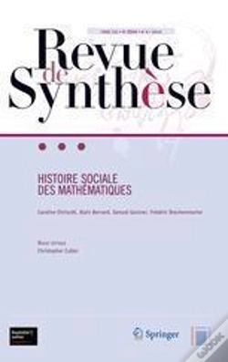 Capa do artigo Histoire Sociale Des Mathematiques