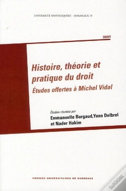 Capa do artigo Histoire Theorie Et Pratique Du Droit