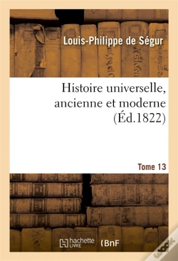 Capa do artigo Histoire Universelle, Ancienne Et Moderne T13