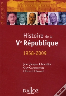 Capa do artigo Histoire Ve République 1958-2009 (13e Édition)
