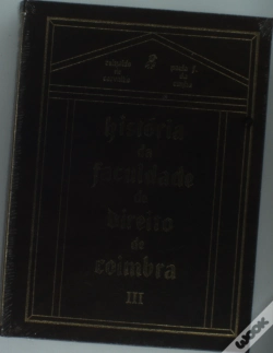 Capa do artigo História da Faculdade de Direito de Coimbra - Vol. III