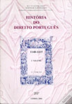 Capa do artigo História do Direito Português (1140-1415) - 1 Volume
