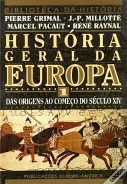 Capa do artigo História Geral da Europa - Volume I